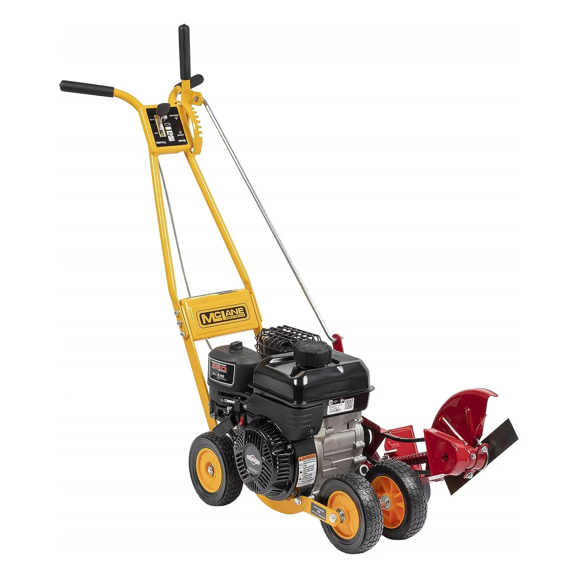 McLane 101-4.75GT-7 9" Gas Walk Behind Lawn Edger, 5.50 Gross Torque Engine - Curated Treasures Market