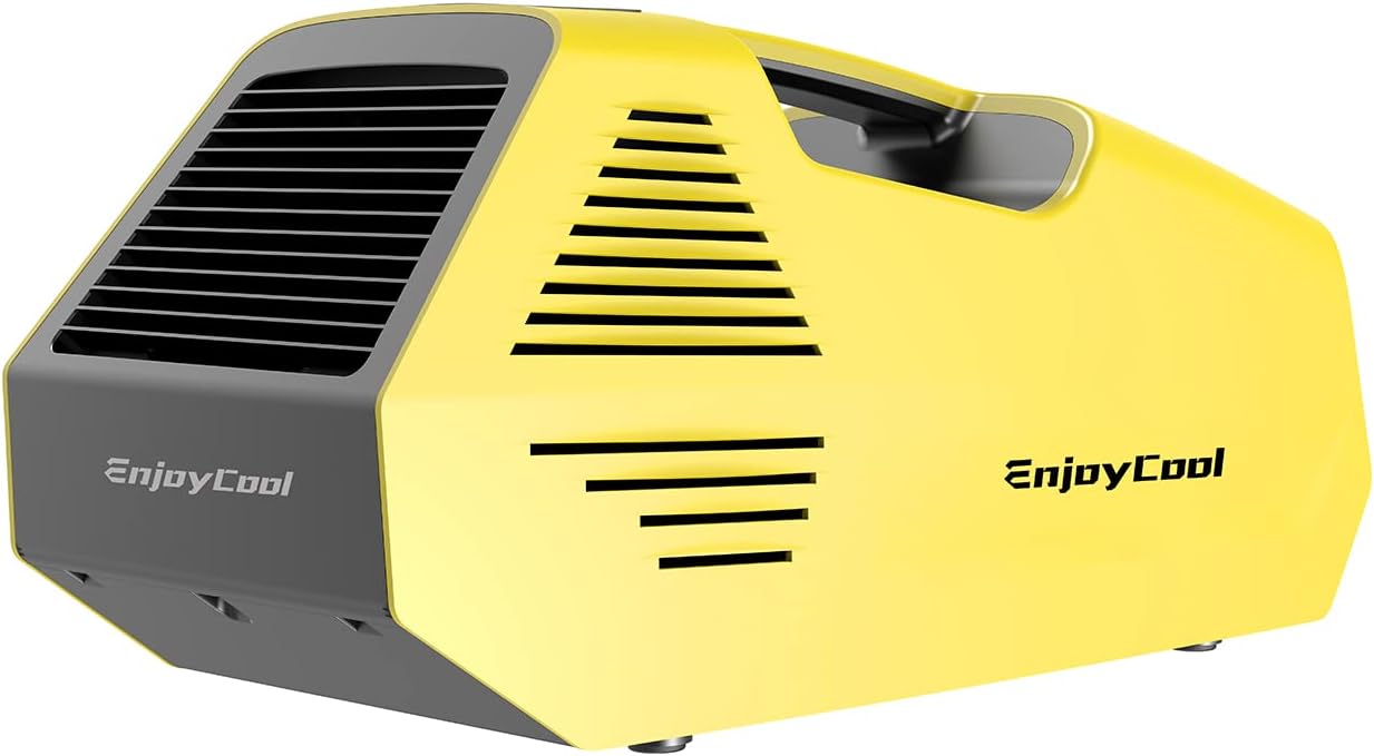 Portable Air Conditioners, 2380BTU Fast Cooling Outdoor Air Conditioner, 240W Low Power Consumption Portable Mini Air Conditioner for Camping Tent