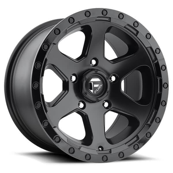 18x9 Fuel D589 Ripper Matte Black D58918908545
