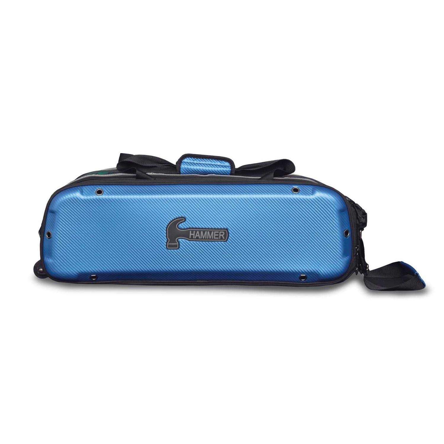 Hammer Carbon Shield Triple Tote Blue Bowling Bag - Sports Supplies Online Store