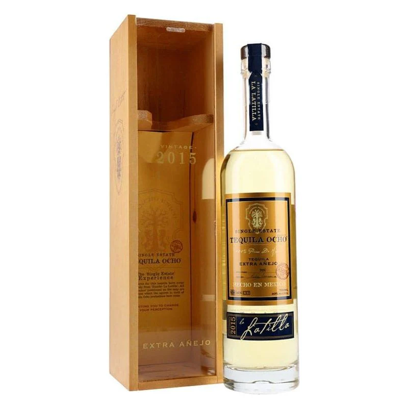 Tequila Ocho Extra Anejo 750ml - VINTAGE VARIES - Nestor Liquor