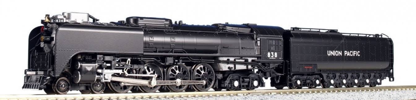 Kato 12605-4 Up FEF-3 Steam Locomotive N Scale #838 Active Model