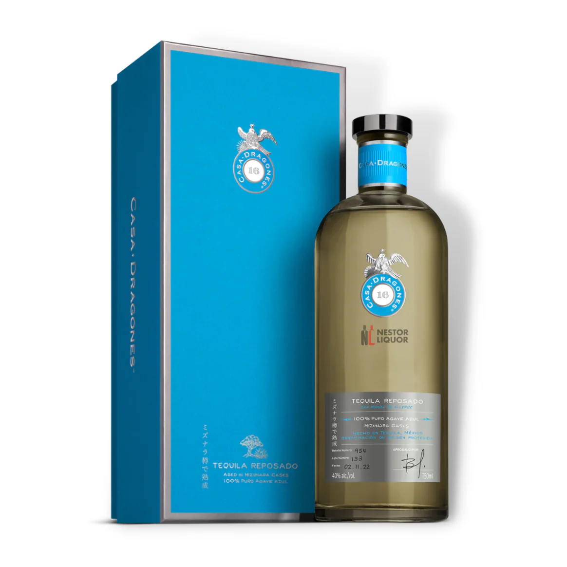 Casa Dragones Mizunara Reposado Tequila - Nestor Liquor