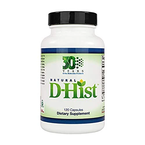 ORTHO Molecular Product Natural D-Hist - 120 Capsules - Kansas Nuitrition - HNZSDS