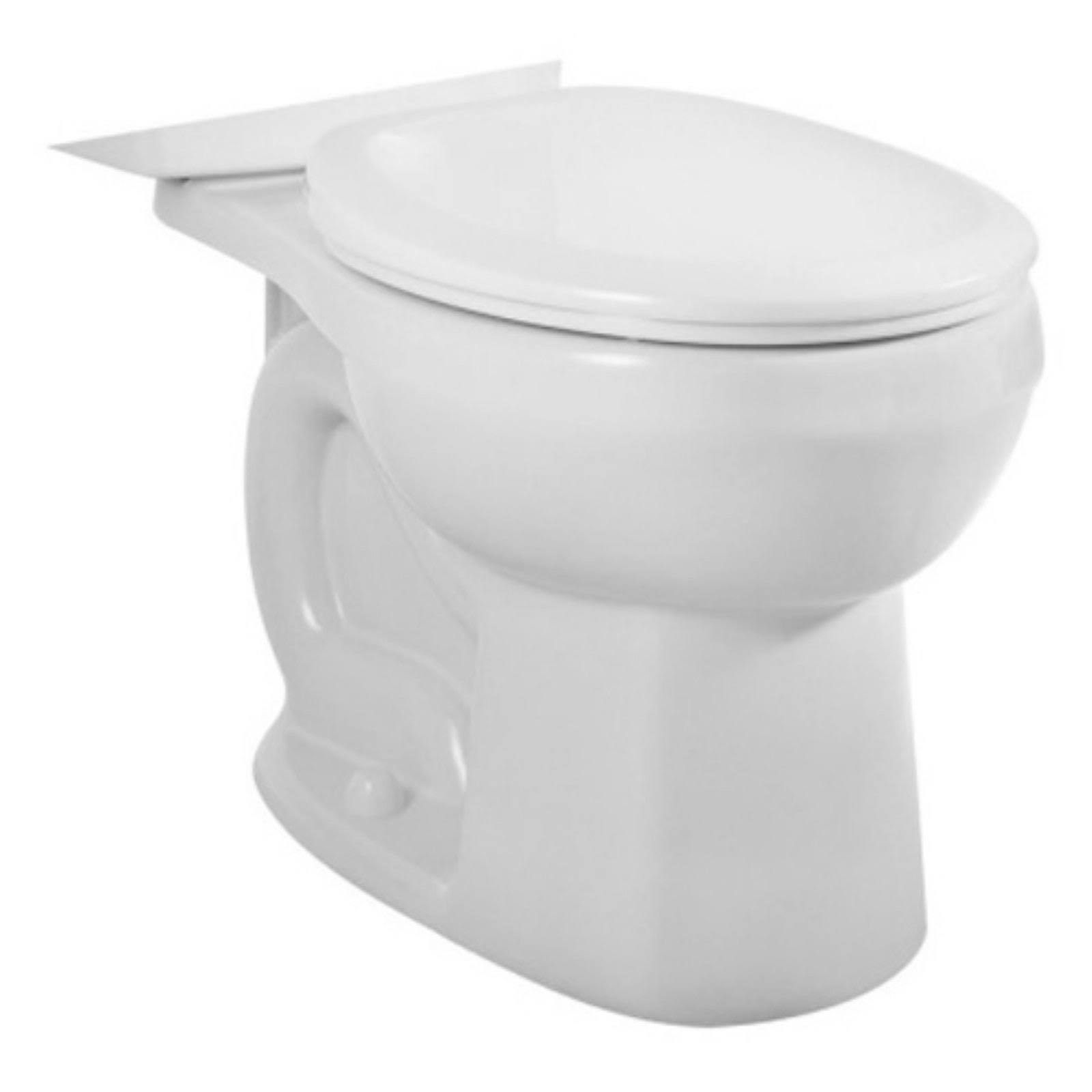 American Standard H2Option Round Front Toilet Bowl - White