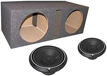 2) ROCKFORD FOSGATE P2D2-15 15" 1600W Car Subwoofers Sub + Dual Vented Sub Box