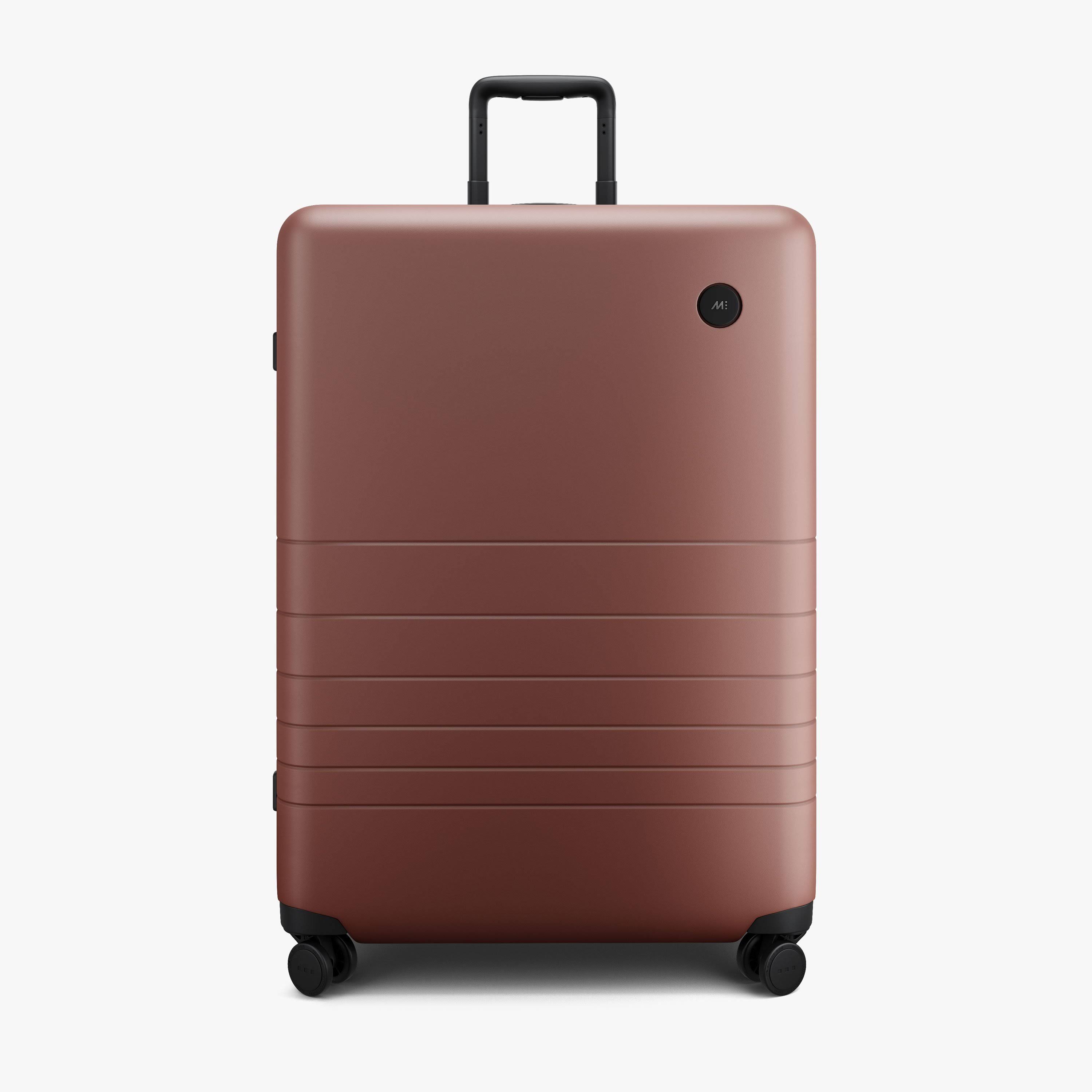 Best Check-In Suitcases | Monos Travel Luggage u0026 Accessories, Terracotta by Monos