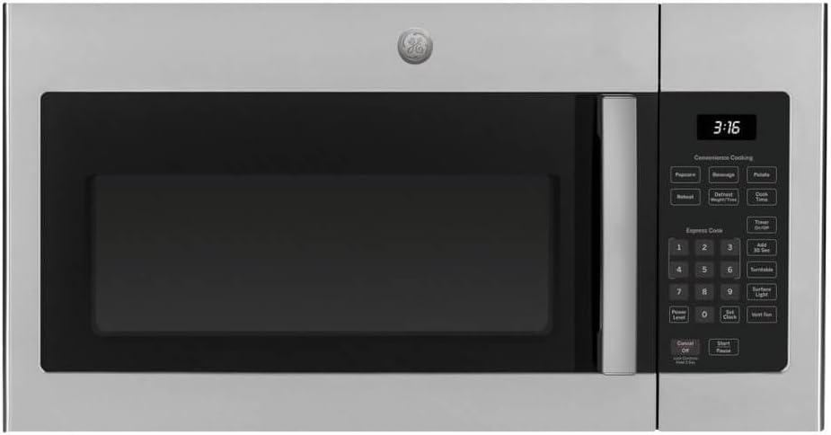 GE JVM3160RFSS 30" Over-the-Range Microwave Oven in Stainless Steel