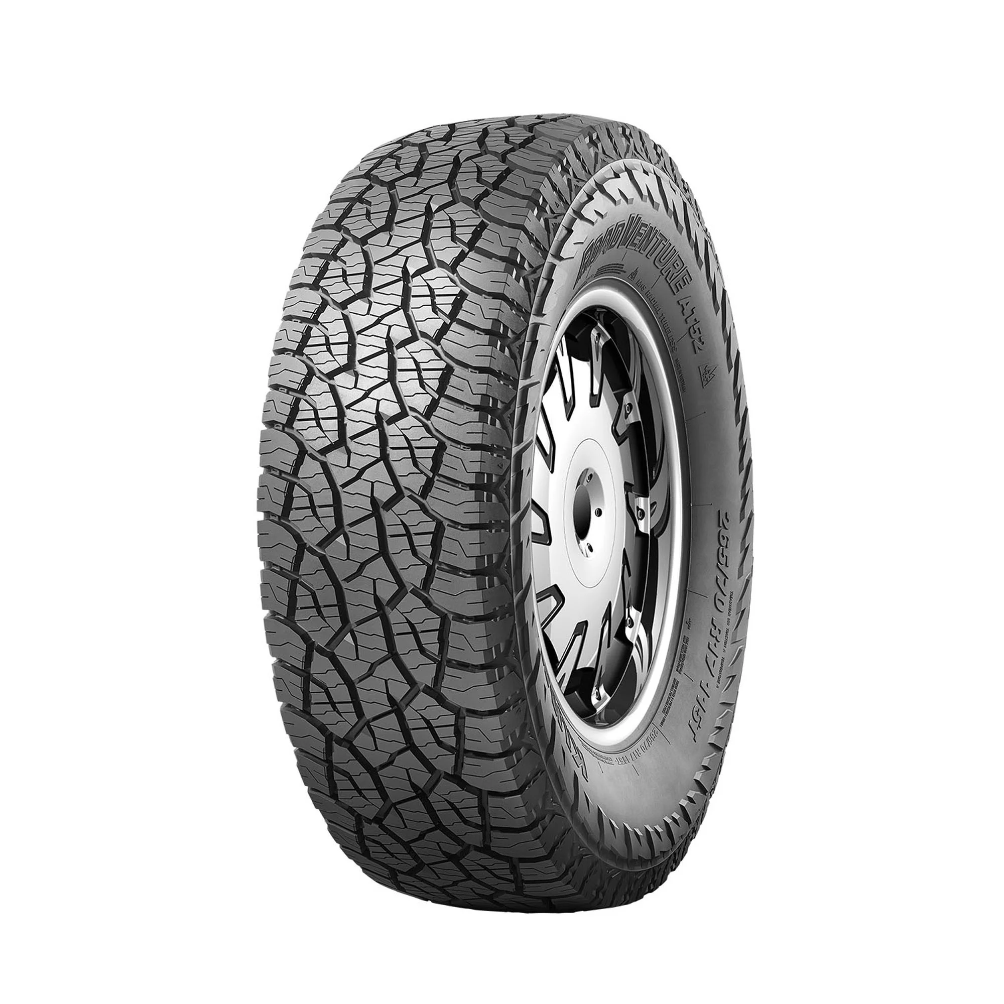 Kumho Road Venture AT52 All Terrain 265/60R18 110T Light Truck Tire