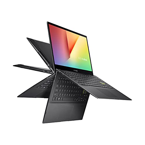 ASUS VivoBook Flip 14 Thin and Light 2-in-1 Laptop, 14” FHD Touch, 11th Gen Intel Core i3-1115G4, 4GB RAM, 128GB SSD, Thunderbolt 4, Fingerprint