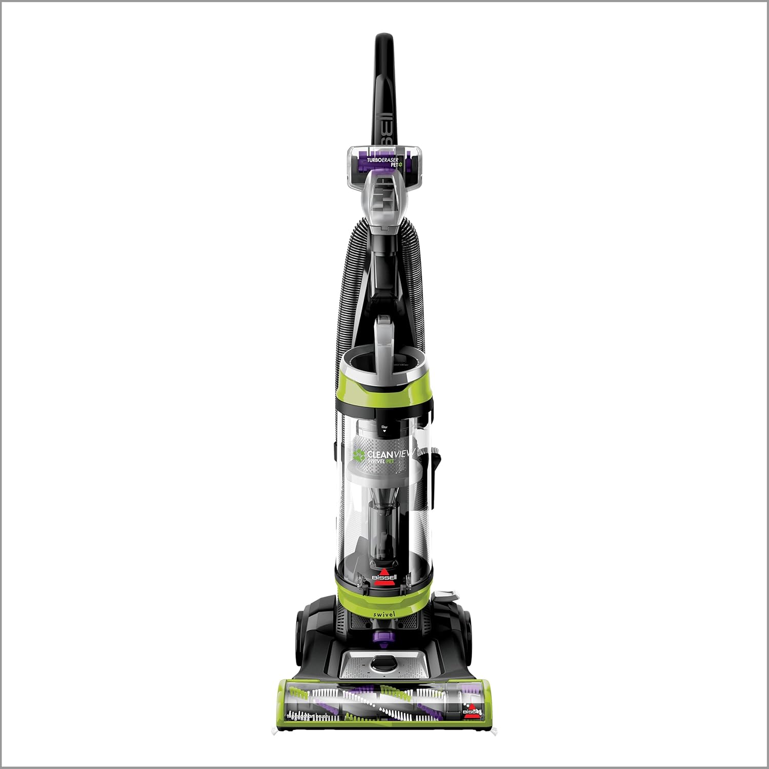 BISSELL 2252 CleanView Swivel Upright Bagless Vacuum with Swivel Steering, Powerful Pet Hair Pick Up, Specialized Pet Tools, Large Capacity Dirt Tank