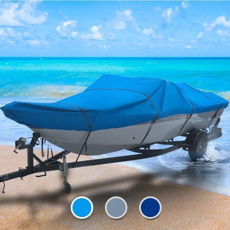 Semi-Custom Jon Boat 18'6" Length X 96" Beam Width Seal Skin 1200 Boat Cover