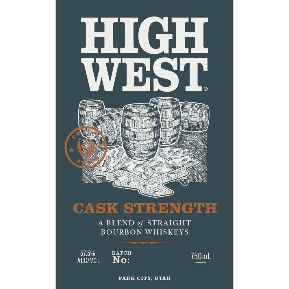 High West Cask Strength Blended Bourbon - Nestor Liquor