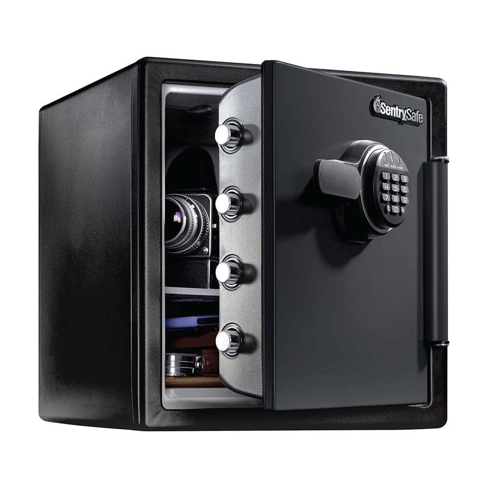 SentrySafe SFW123ES Water and Fire Resistant Safe with Digital Keypad Lock, 1.23 Cu. ft. - Radiant Selections