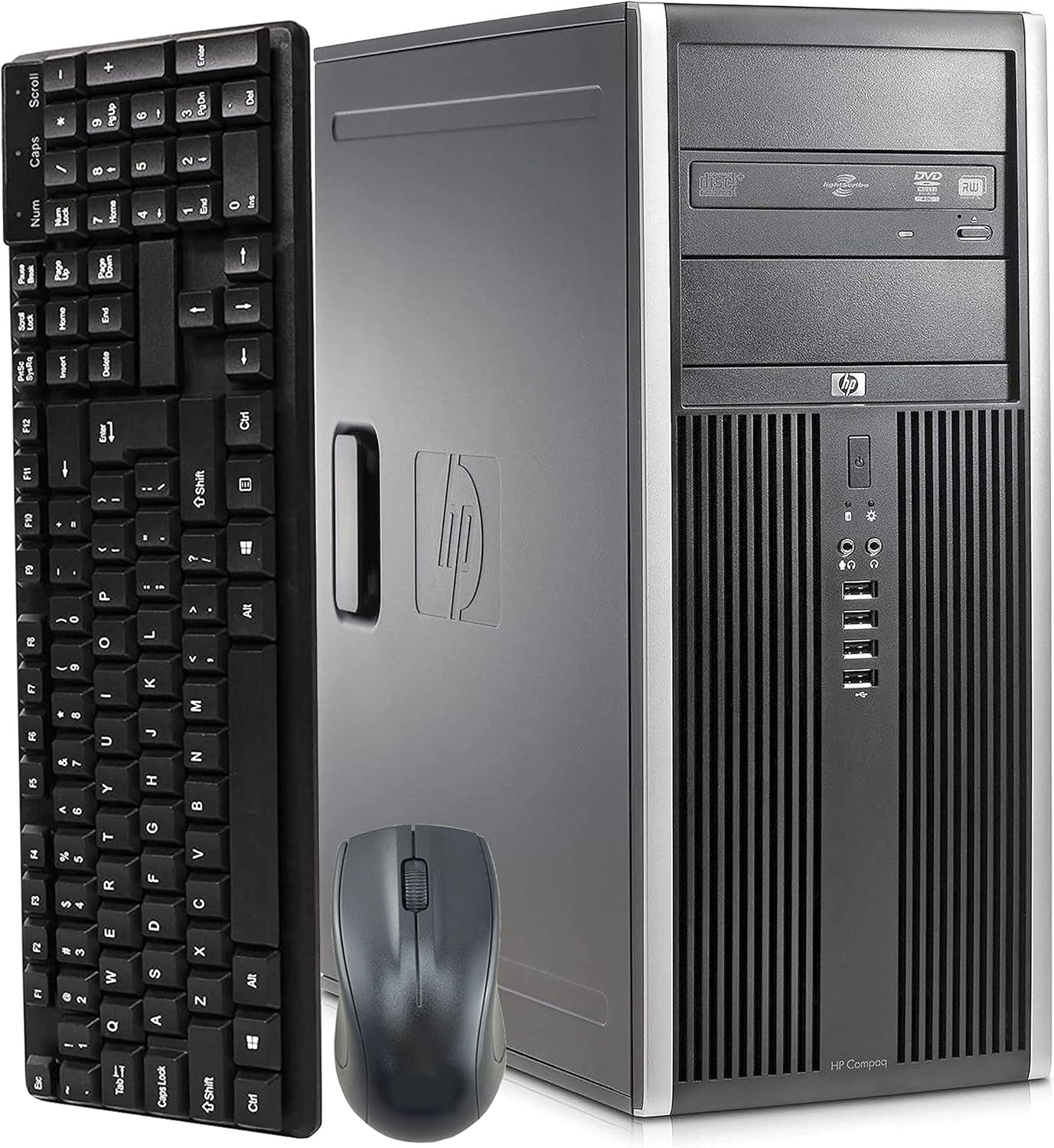 HP Elite 8300 Tower Computer Desktop PC, Intel Core i5 3.20GHz Processor, 16GB Ram, 256GB M.2 SSD, 2TB Hard Drive, Wireless Keyboard & Mouse