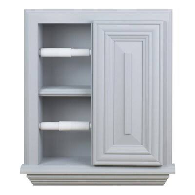 Timber Tree Cabinets HANSFORD-19-PRIMED Hansford Recessed Toilet Paper Holder