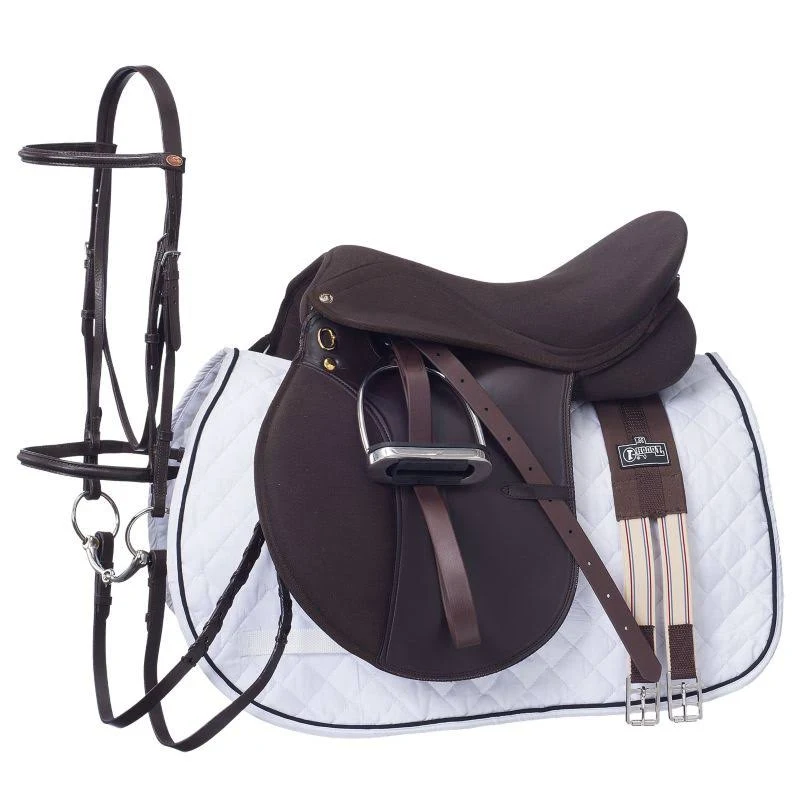 EquiRoyal Pro Am All Purpose Saddle Package, Brown - Avayadevconnect