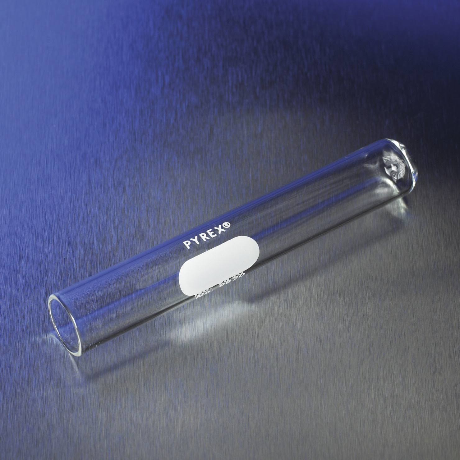Pyrex Borosilicate Rimless Culture Tubes - 16 x 150 mm - Pack of 72