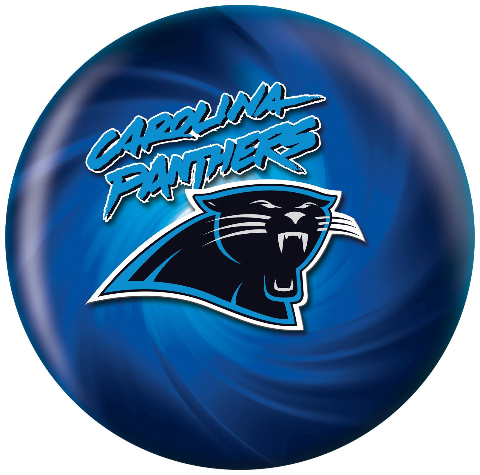 KR Strikeforce Carolina Panthers Bowling Ball