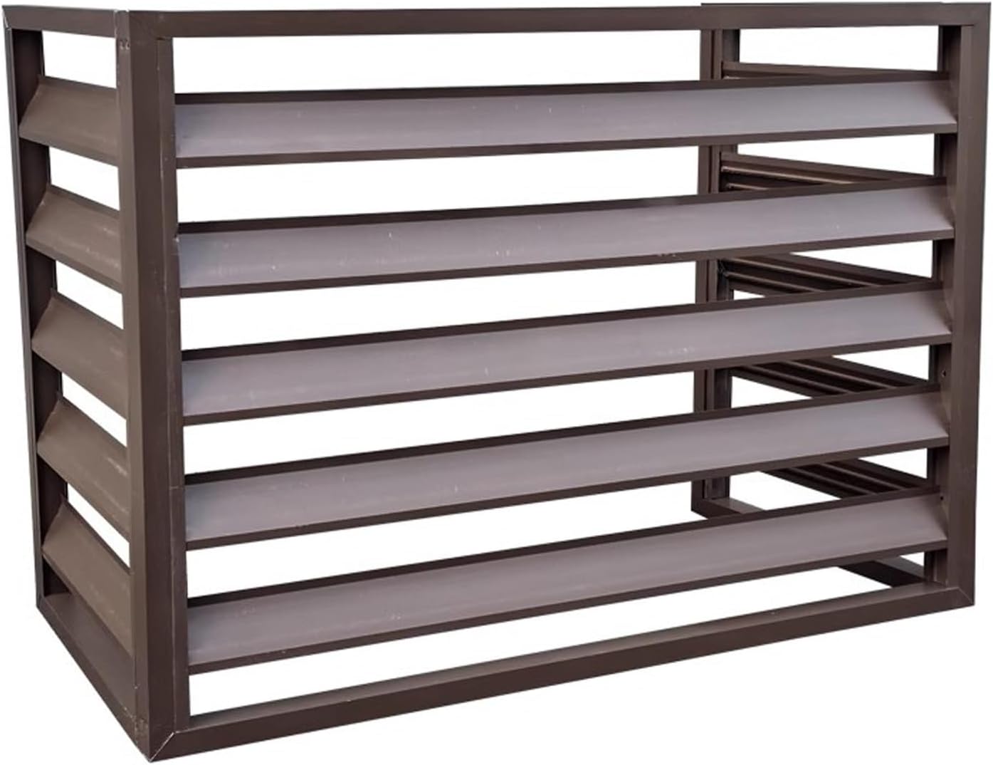 Air Conditioner Fence -Air Conditioner Covers for Outside Units, Aluminum Outdoor Privacy Ac Covers, Air Conditioner Fence, Flower Stand