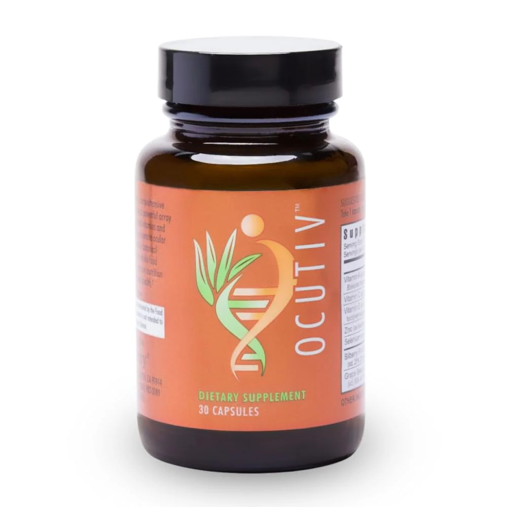 Youngevity Ocutiv?- Eye Vitamin & Mineral Supplement - Contains Vitamin A, C, E, Zinc, Bilberry, Lutein, Lycopene, Zeaxanthin, Astaxanthin