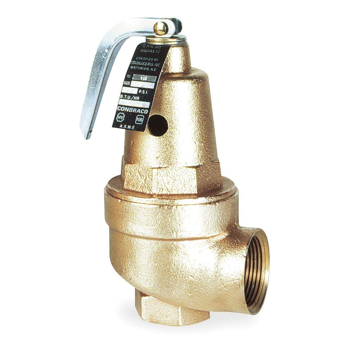 Apollo 1060834 Safety Relief Valve,2 In,150 Psi,bronze