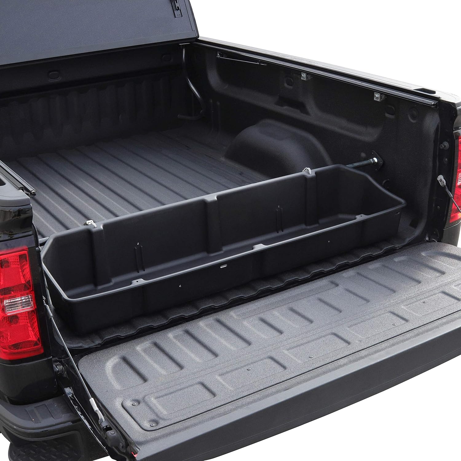 Red Hound Auto FullSize Truck Bed Storage Cargo Organizer Compatible with Ford Chevrolet GMC Dodge Ram Toyota Nissan Universal 55 Inch Wide to 69