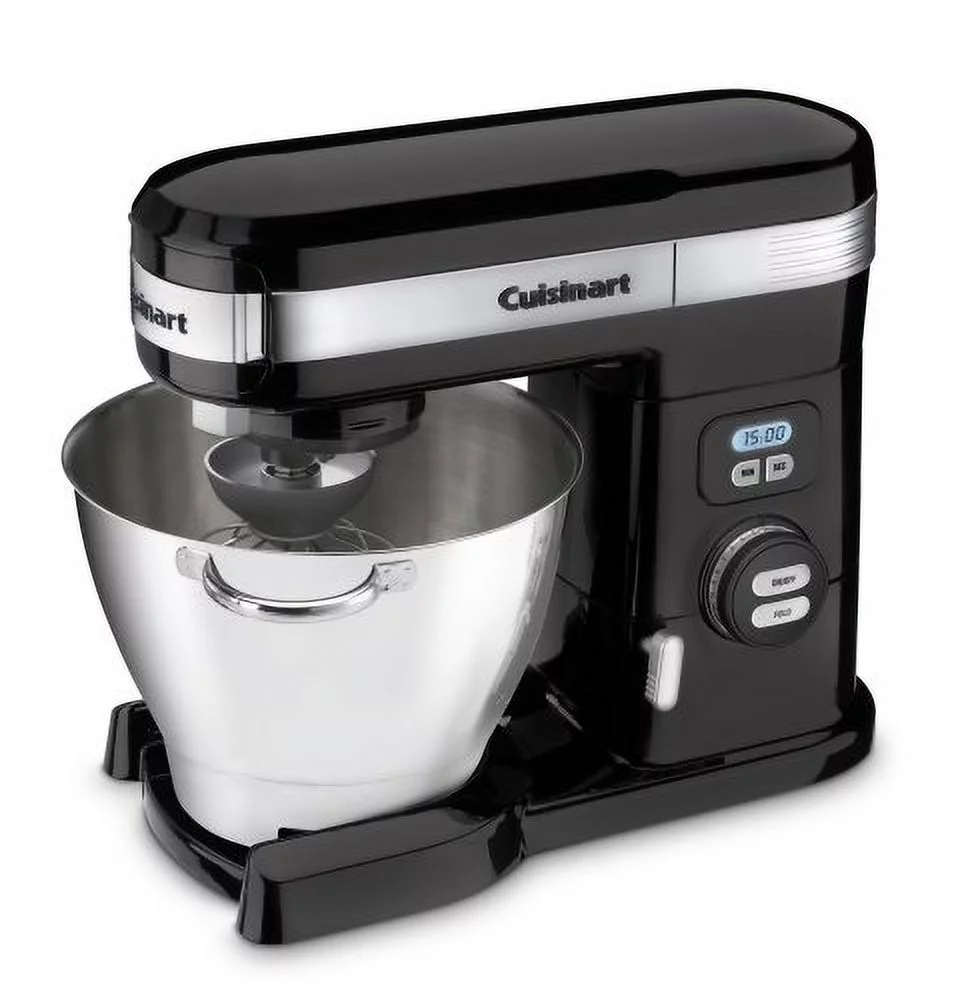 Cuisinart SM-55BK 5-1/2-Quart 12-Speed Stand Mixer, Black (Used)
