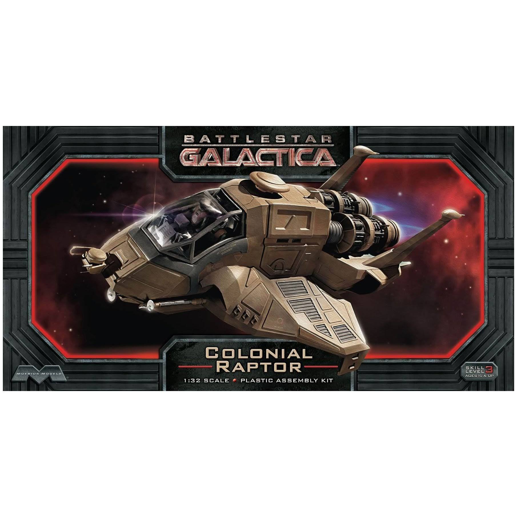 Moebius Models 1/32 Battlestar Galactica Raptor