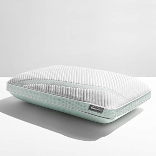 Tempur-Pedic TEMPUR-Adapt ProMid + Cooling-Queen Memory Foam Pillow, white