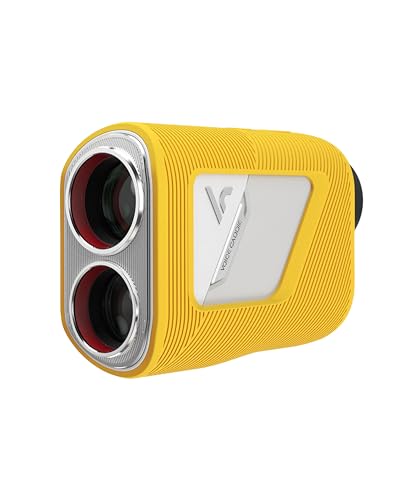 Voice Caddie TL1 Laser Rangefinder with Pin Tracer Technology, V-Algorithm, 2 Color OLED and Magnet, Matte Gray, 4.27'' x 1.6'' x 2.92''