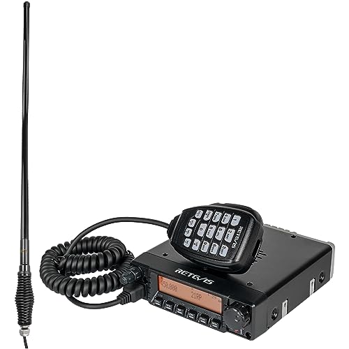 Retevis GMRS Communicate Kit, RT97 GMRS Base Repeater, RA87 GMRS Radios, HA1G GMRS Two Way Radio 2 Pack, GMRS Base Antenna