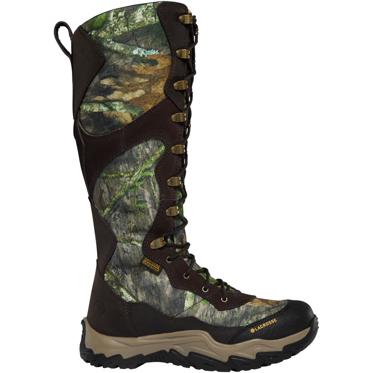 Lacrosse Women’s Venom II 15″ WP Side Zip Snake Hunt Boot – Mossy Oak – 501001