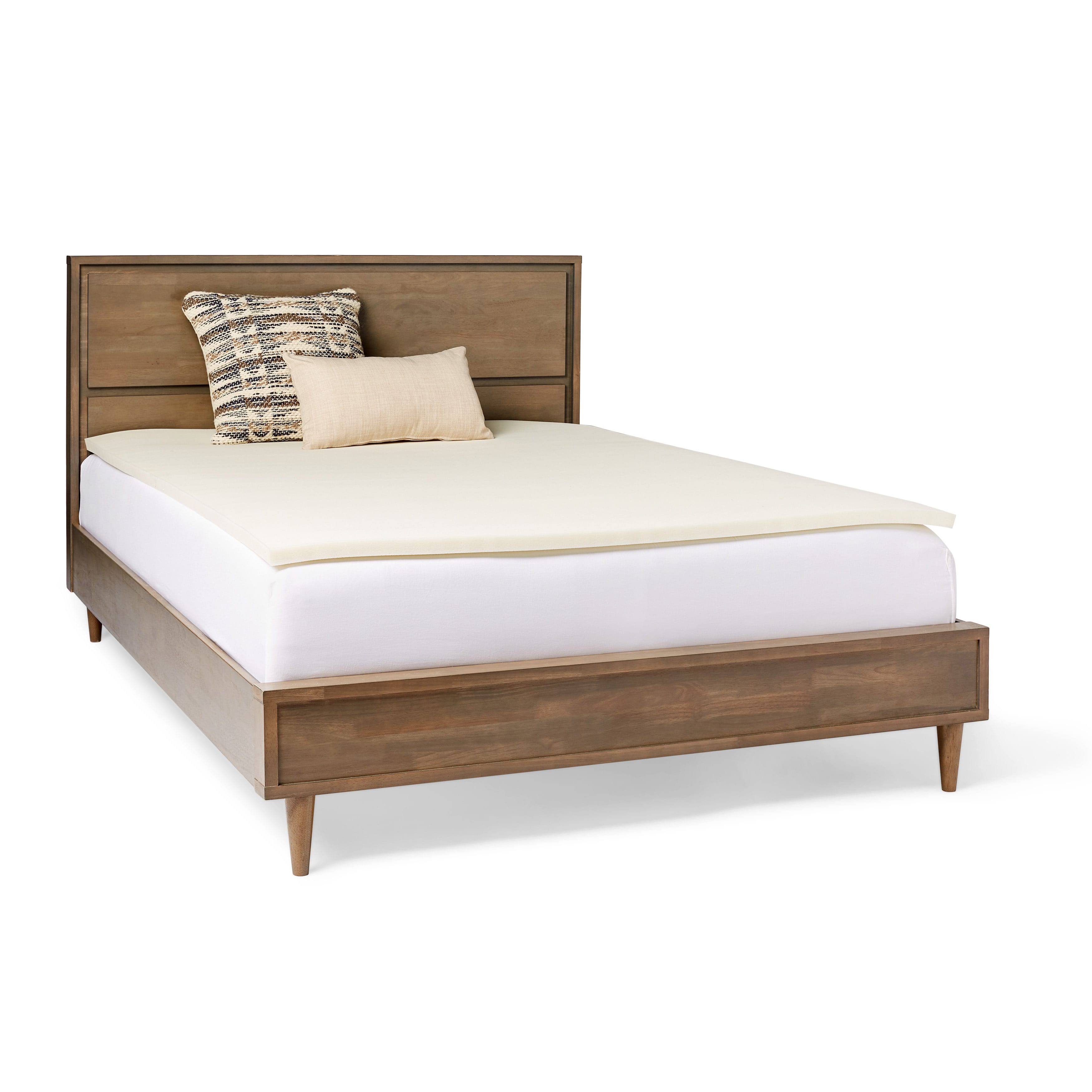 Slumber Solutions 1-Inch Memory Foam Mattress Topper (California King)