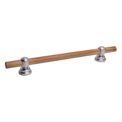 Great Grabz GGTEA24_SN Signature Series Horizon Teak Grab Bar Finish: Satin Nickel, Size: 24x22 W