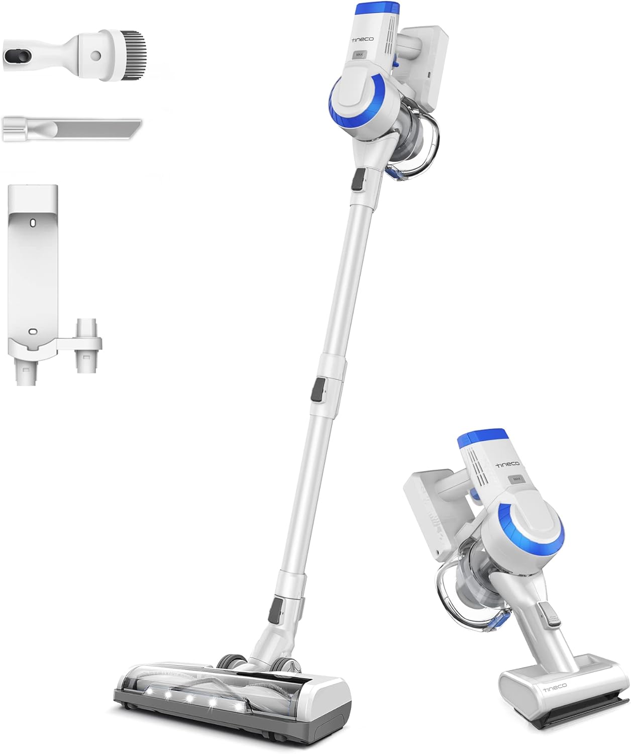 Tineco A10 Hero Cordless Stick/Handheld Vacuum Cleaner with Wall Mount, Super Lightweight with Powerful Suction for Carpet, Hard Floor & Pet