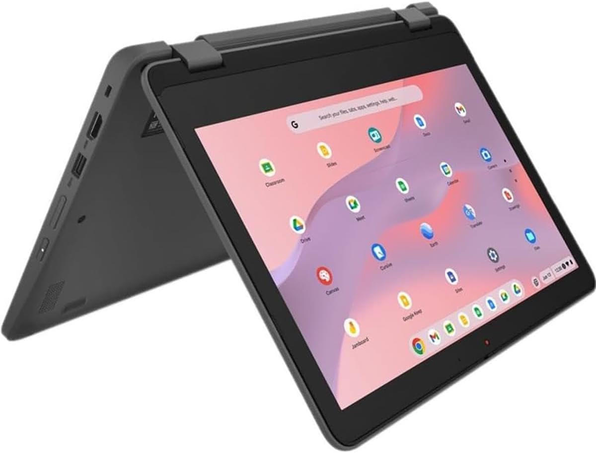 Lenovo 300e Yoga Chromebook Gen 4 82W20003US 11.6" Touchscreen Convertible 2 in 1 Chromebook - HD - 1366 x 768