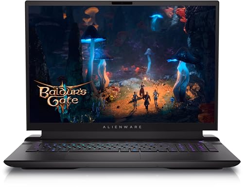 NewDell_Alien.Ware M18 R2 2024 Gaming Laptop 18 inch QHD+165Hz 3ms Screen_Intel i9-14900HX 64GB RAM 4TB SSD Geforce RTX 4090 Graphics CherryMX