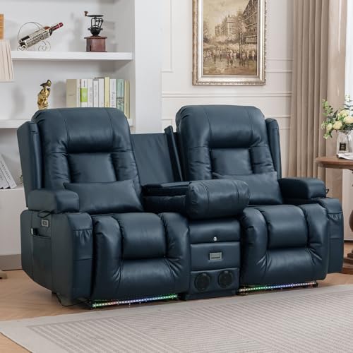 IPKIG 67" Power Reclining Loveseat Sofa