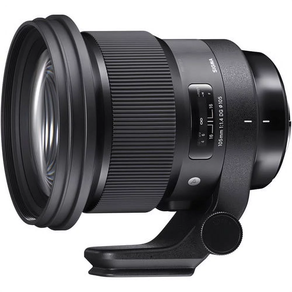 Sigma 259965 105mm f/1.4-16 Standard Fixed Prime Camera Lens, Black (Sony) - Curated Treasures Market