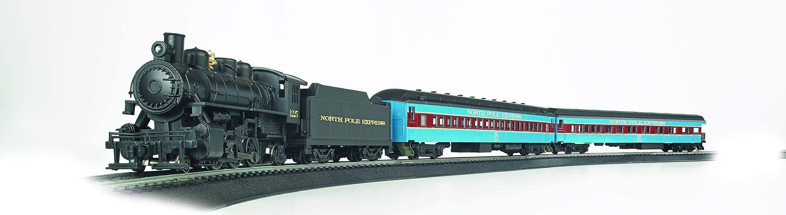 Bachmann Trains HO Scale North Pole Express Electric Train Set