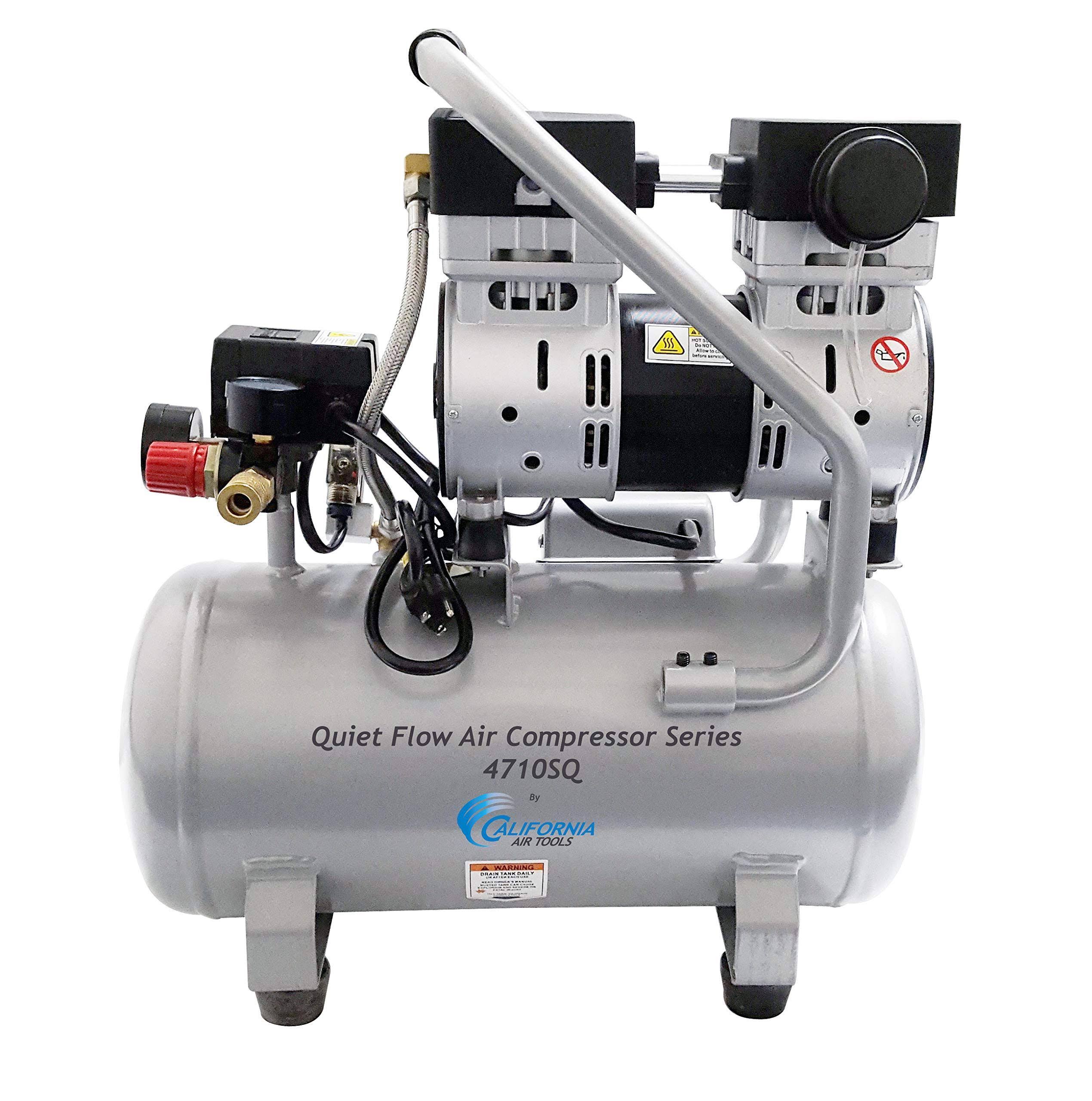 California Air Tools 4710sq Quiet Flow 1.0 HP 4.7 gal. Air Compressor