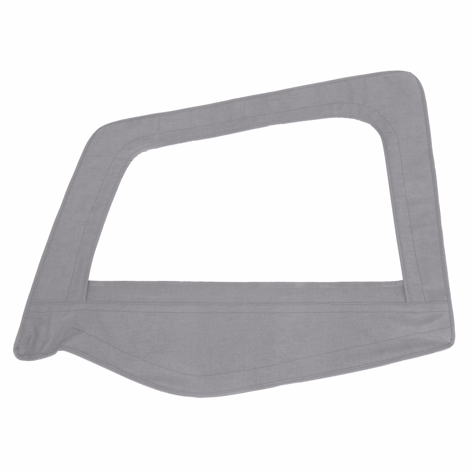 Smittybilt Soft Top Door Skin W/ Frame 87-95 Wrangler YJ Driver Side Denim Gray Fits select: 1989-1995 JEEP WRANGLER / YJ, 1987-1988 JEEP WRANGLER