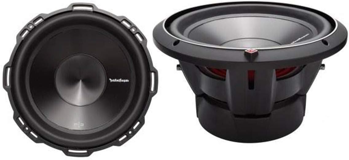 Rockford Fosgate (2) Punch P3D2-12 12 2400 Watt Dual 2 Ohm Car Subwoofers Subs