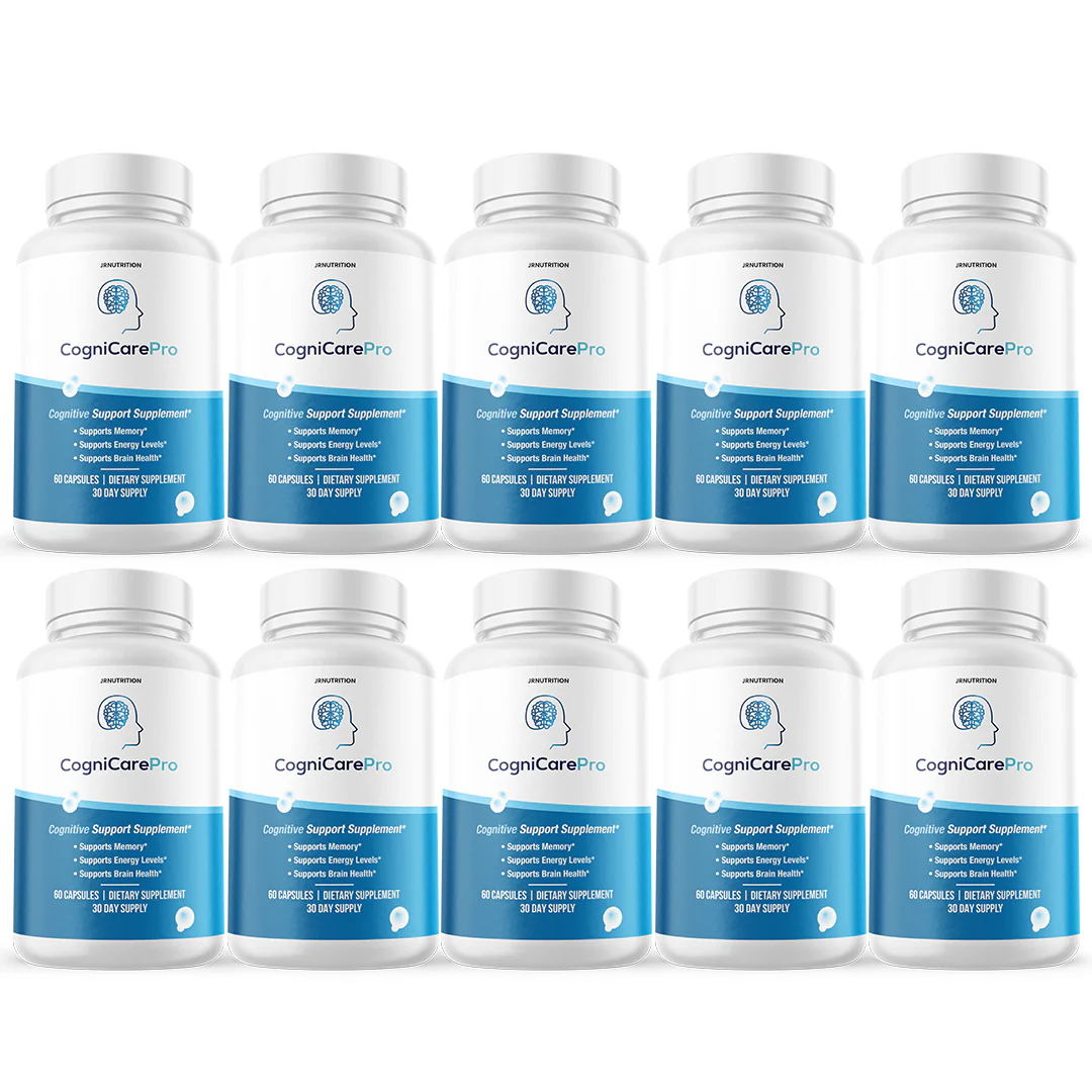 Cognicare Pro - Cognitive Support Dietary Supplement 60 Capsules (10 Pack) - Kansas Nuitrition - HNZSDS