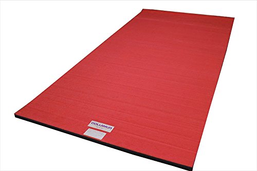 5'x10'x1-3/8" Dollamur FLEXI-Roll&reg; Carpeted Cheer/Gymnastics Mat