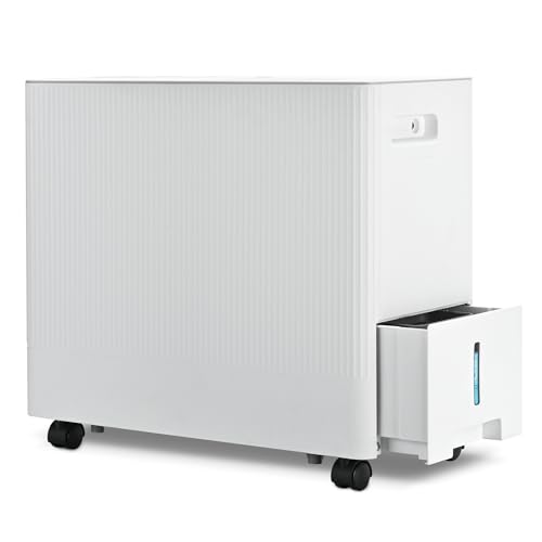 Euhomy 4500 Sq.Ft Energy Star Dehumidifier for Basement with Drain Hose, 50 Pint to 110 Pint Dehumidifier with 1.59 Gallon Water Tank, Auto Drainage