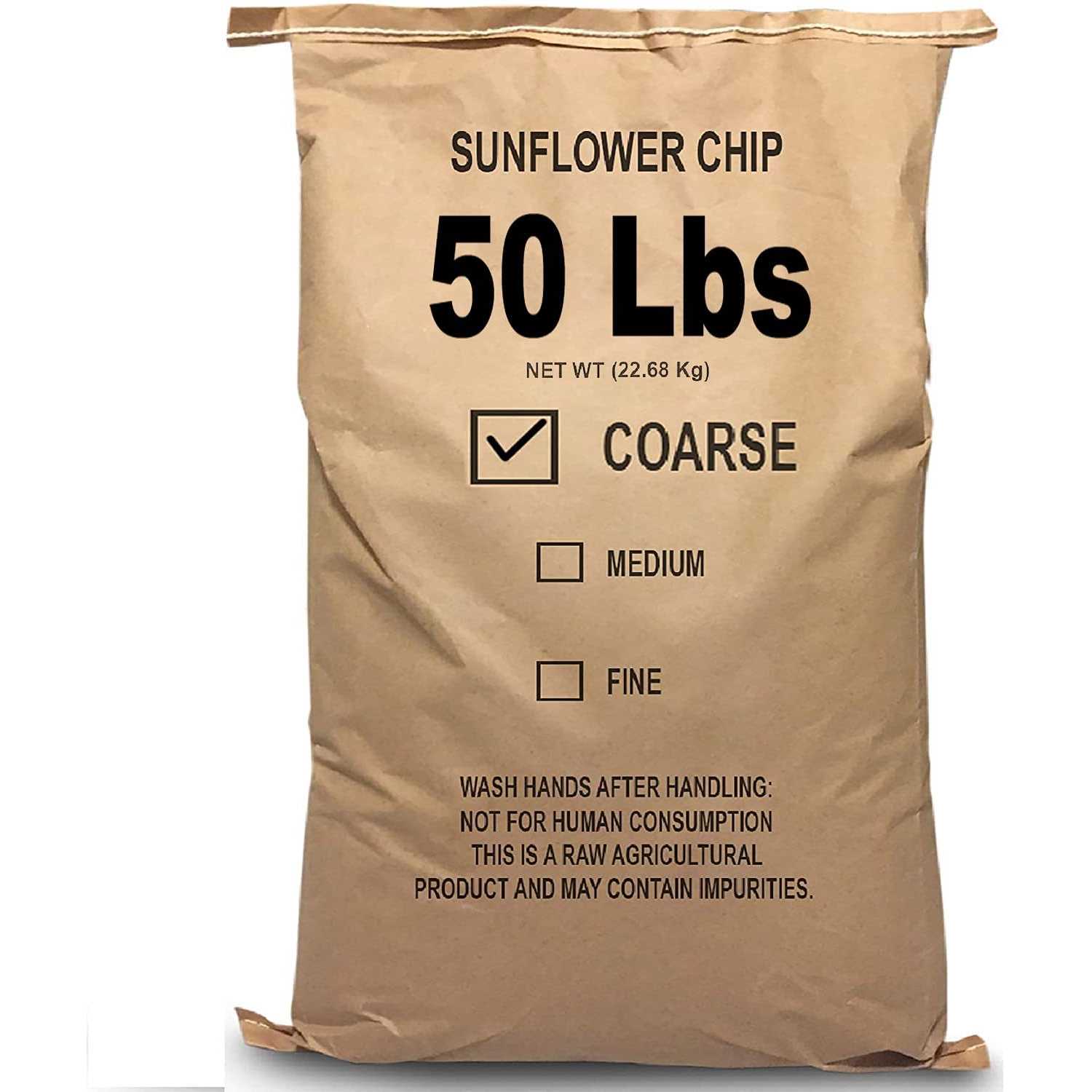 EASYGO PRODUCTS Sunflower Kernels Sun Flower Chips Wild Bird Food 50 lb - Pet Supplies online store
