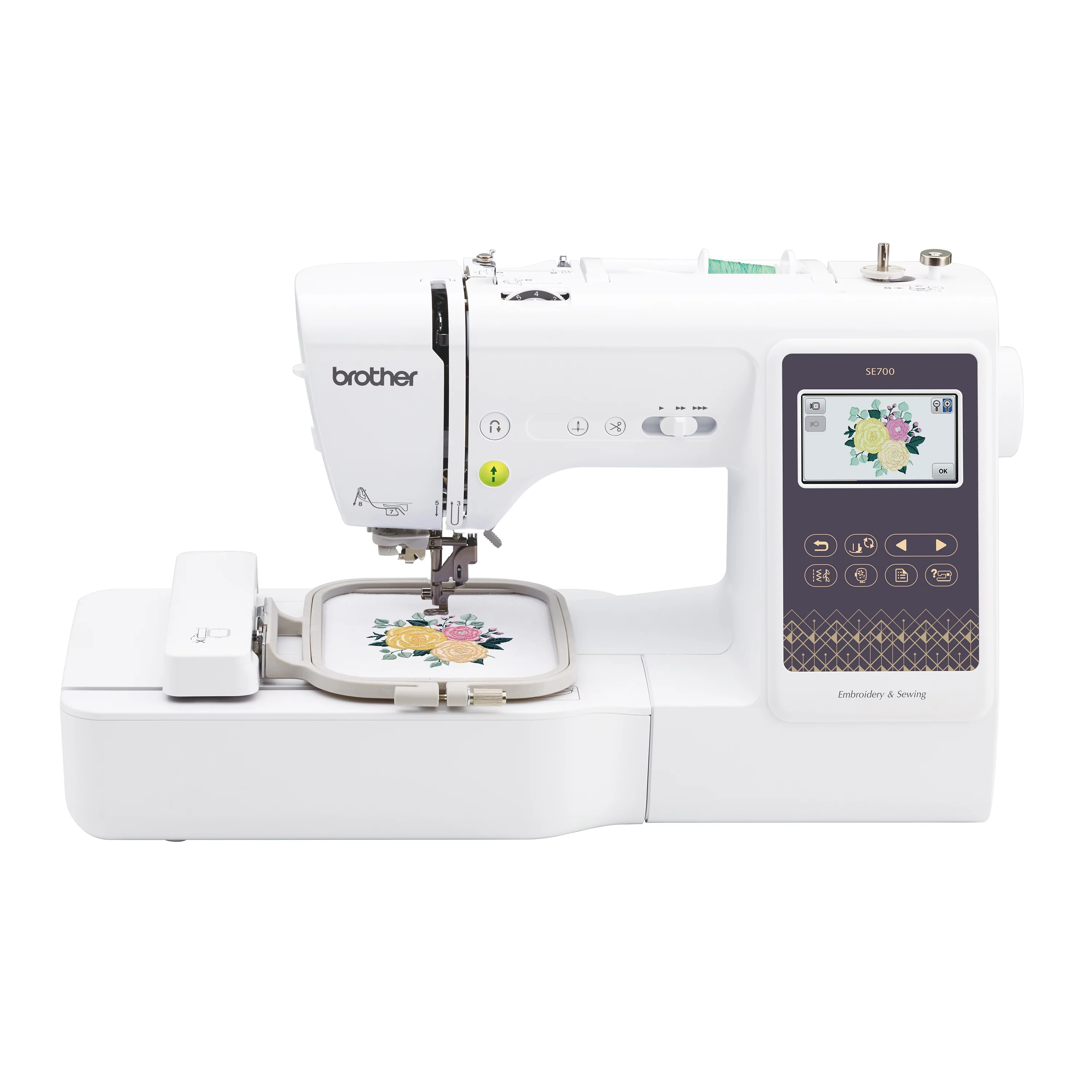 Brother SE700 Computerized Sewing & Embroidery Machine with Built-in Designs & Wireless Connectivity