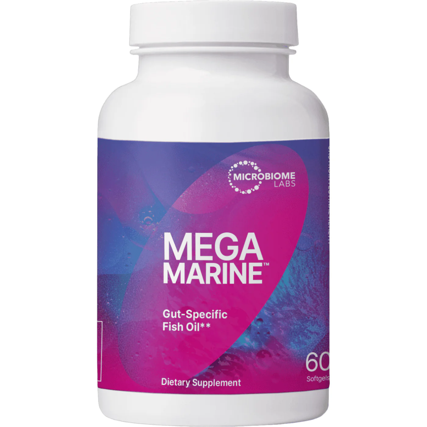 MegaMarine 60 softgels by Microbiome Labs - Kansas Nuitrition - HNZSDS